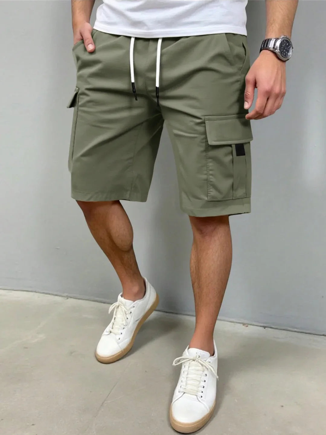 ALBI | Pantalones cortos tipo cargo