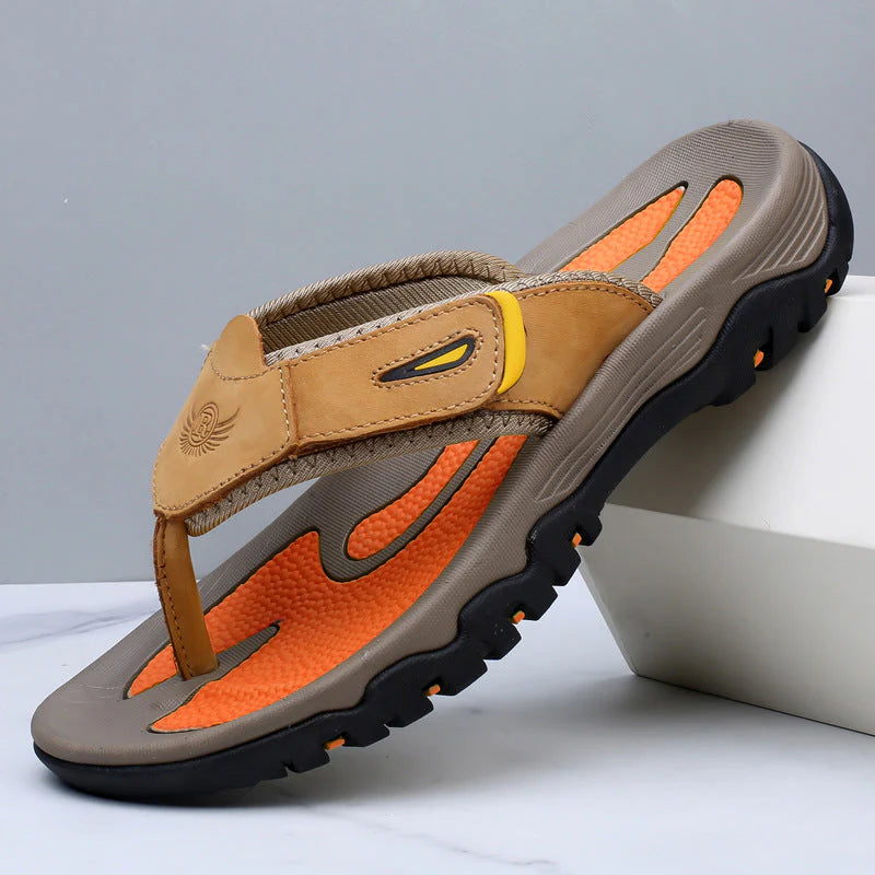 Sandalias de piel con plantilla cómoda ALBI - imagen 9