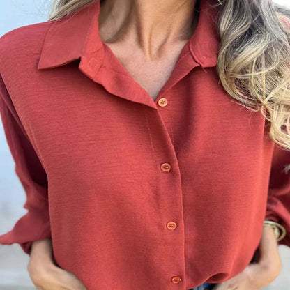 ALBI | Elegante blusa de mujer con cierre de botones