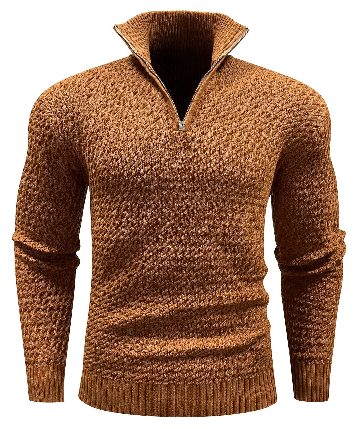 ALBI | Jersey de cuello alto con cremallera