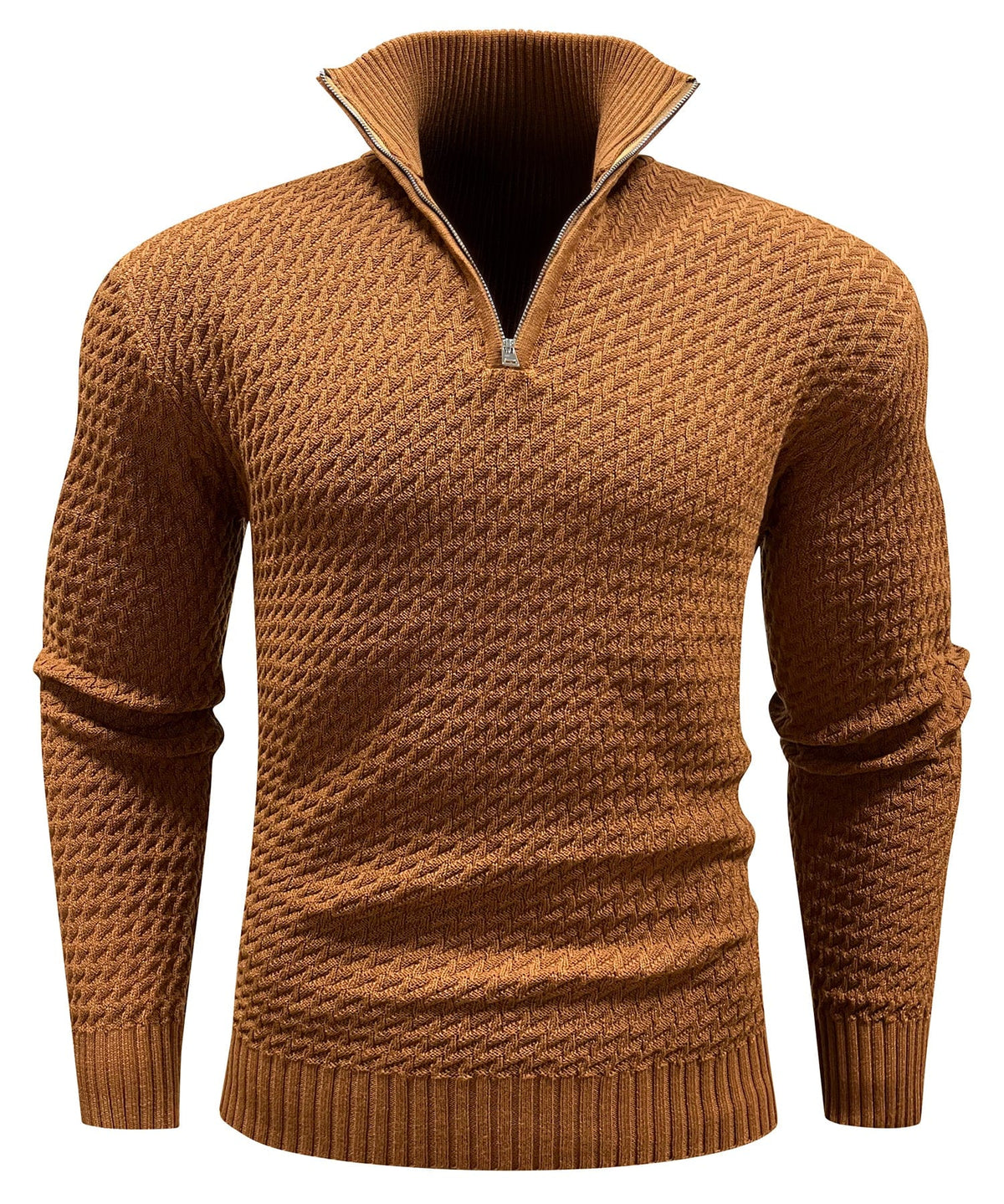 Jersey de cuello alto con cremallera ALBI - vista trasera