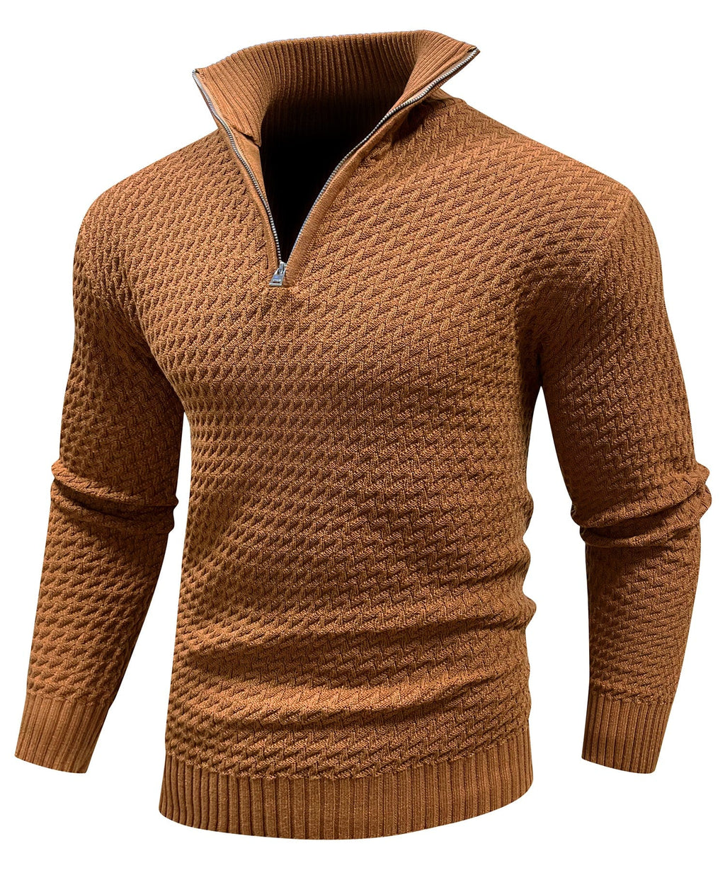 Jersey de cuello alto con cremallera ALBI - imagen 10