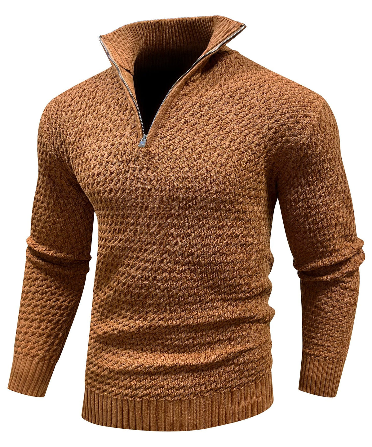 Jersey de cuello alto con cremallera ALBI - imagen 10