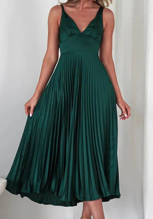 Elegante vestido largo con una caída suave ALBI - Vestidos - imagen 8
