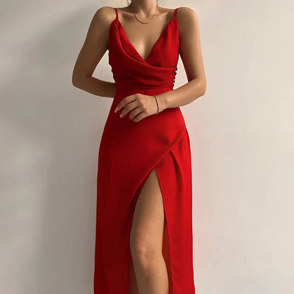 ALBI | Elegante vestido con apertura