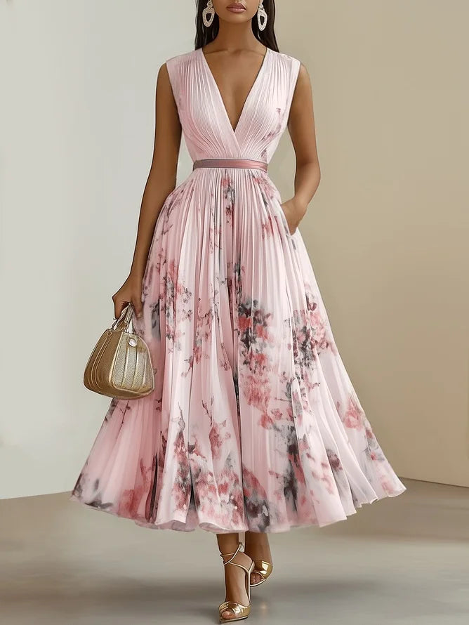 Elegante vestido con estampado floral ALBI - Vestidos - imagen 15