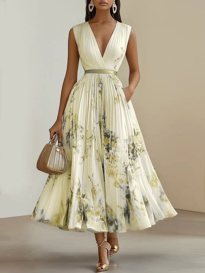 Elegante vestido con estampado floral ALBI - Vestidos - imagen 16