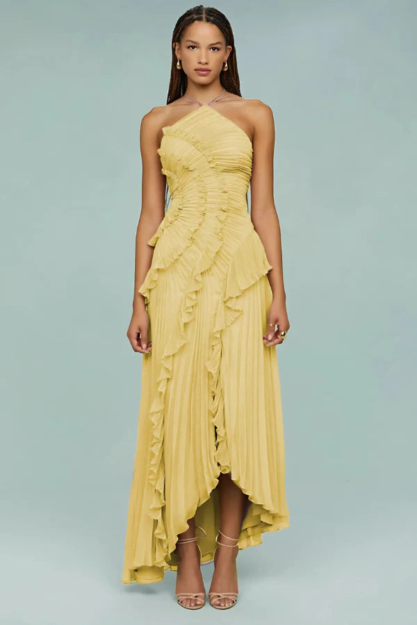 Vestido con volantes en espiral ALBI - Vestidos - imagen 18