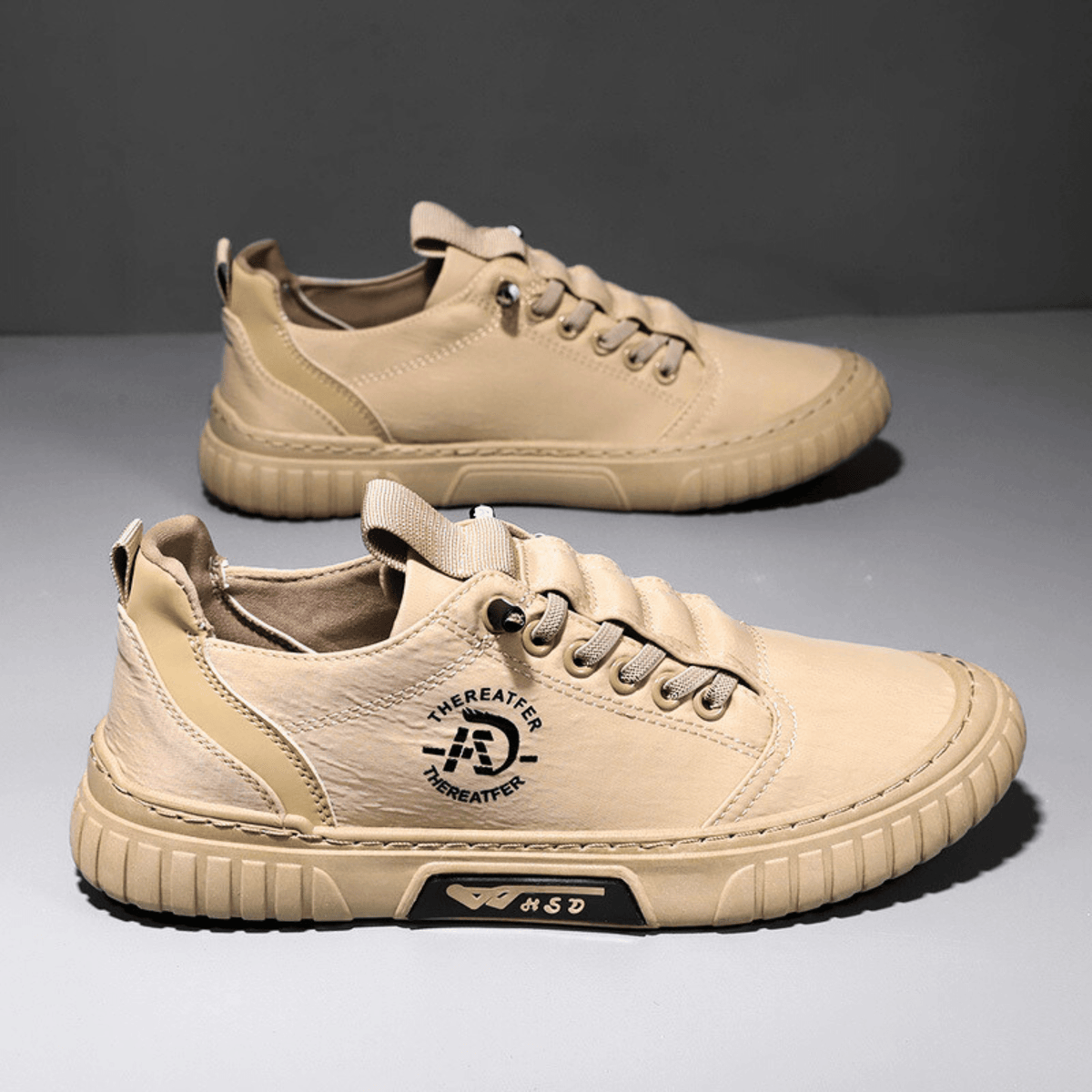 Zapatillas urbanas informales ALBI - color camel - imagen 13