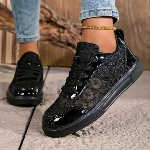 Camille | Elegantes zapatillas con cordones ALBI - imagen 10